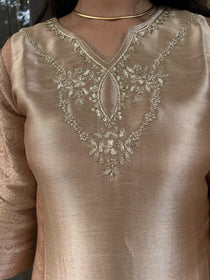 BANARASI GOLD SUIT SET