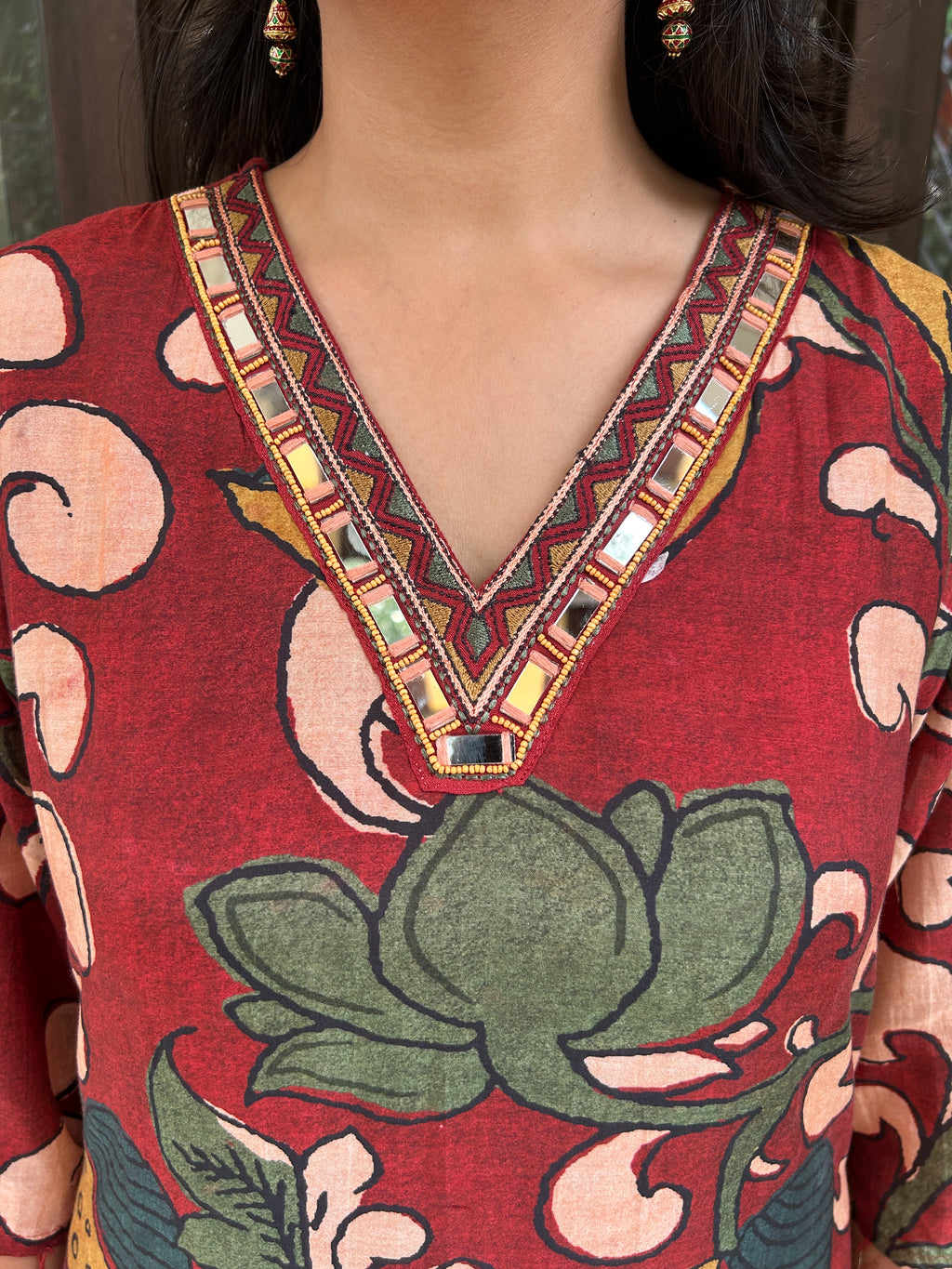KALAMKAARI SUIT SET