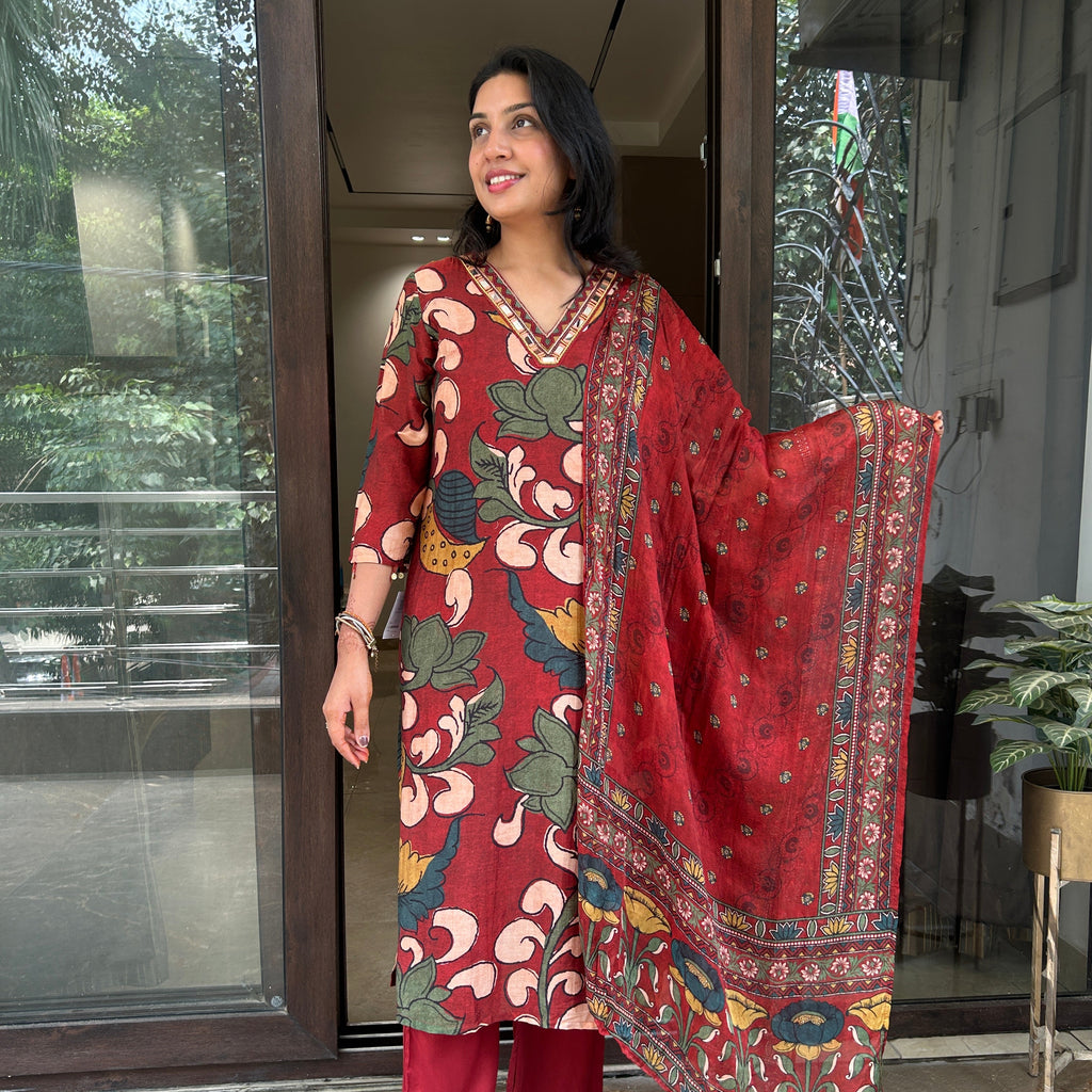 KALAMKAARI SUIT SET