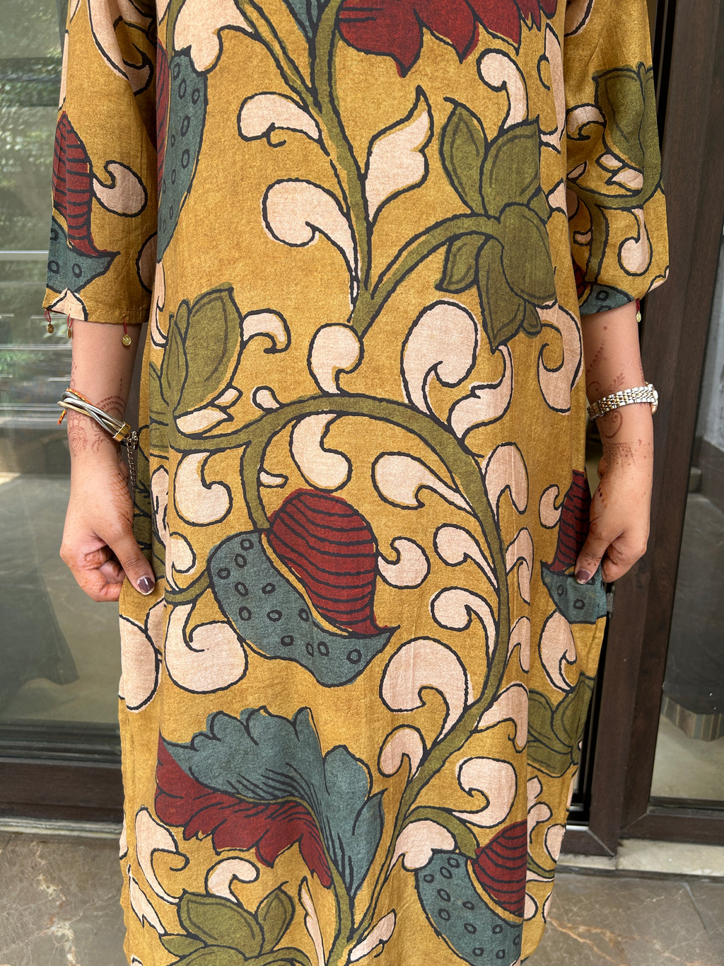 KALAMKAARI SUIT SET
