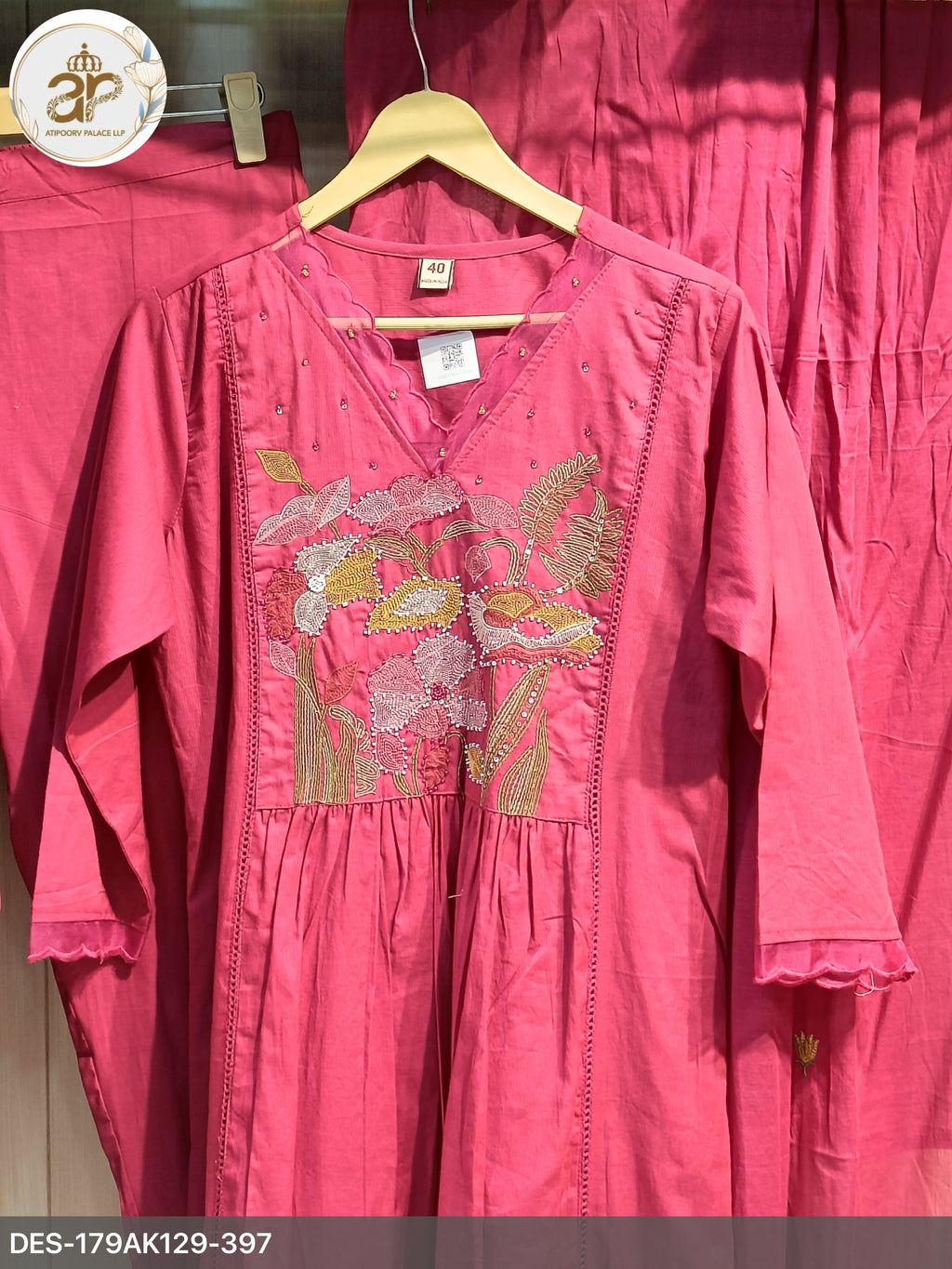 MUL COTTON ALINE SUIT