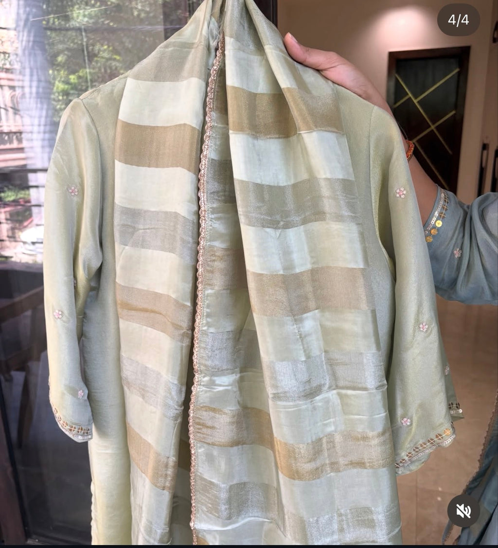 TISSUE SILK SHARARA