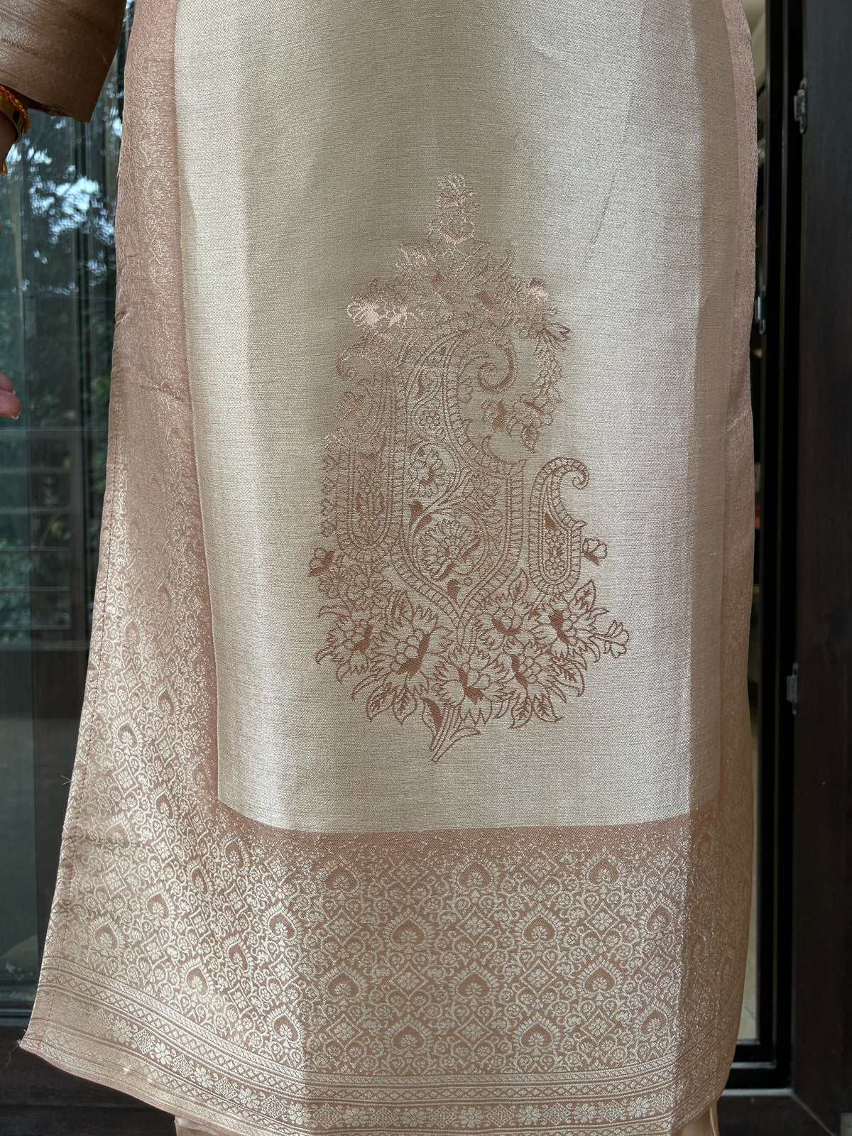 BANARASI GOLD SUIT SET