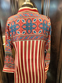 RED STRIPES SHIRT