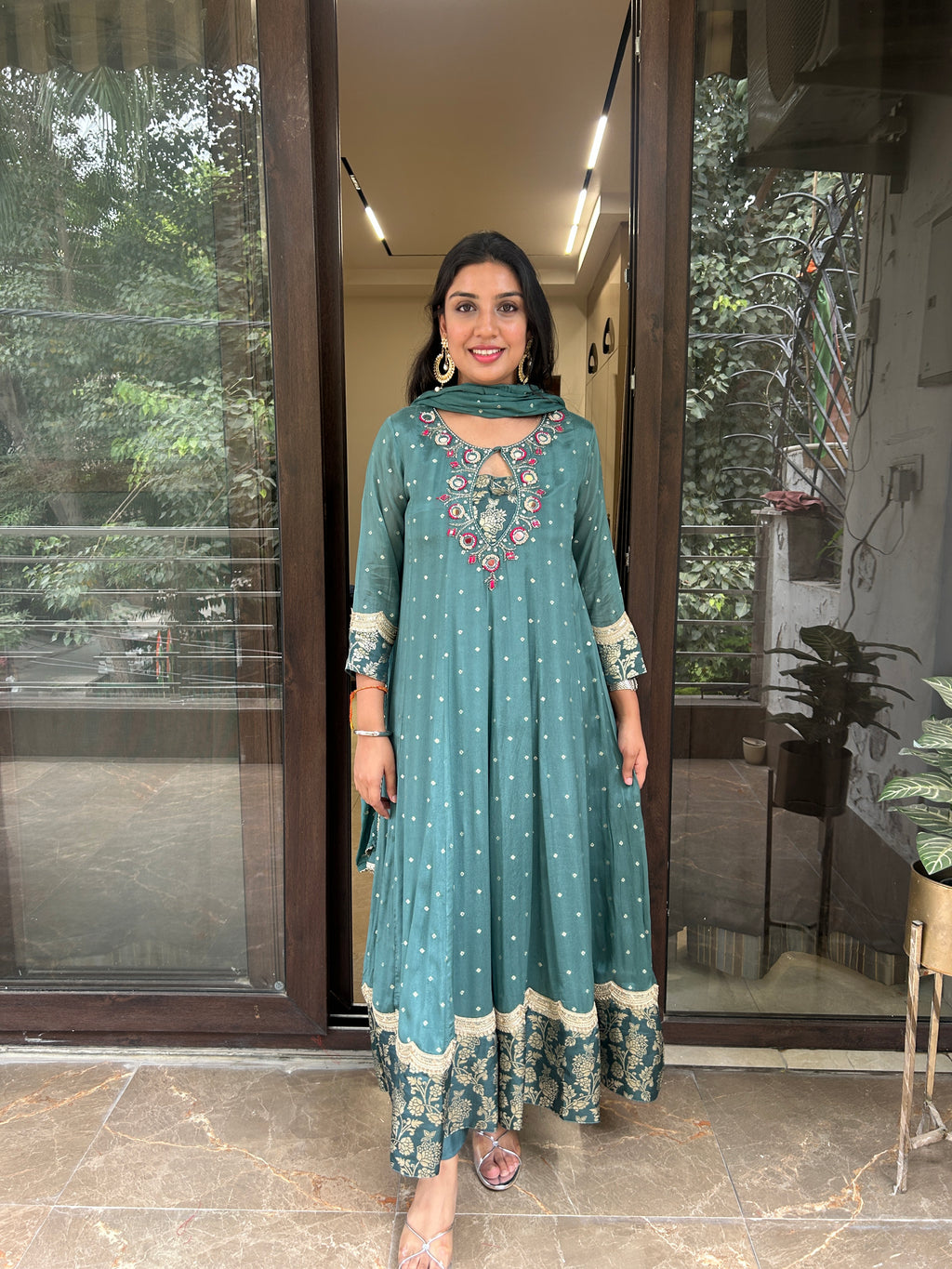 Mayurika Silk Anarkali