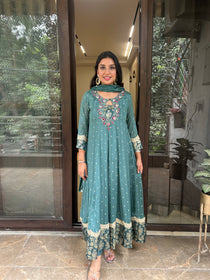 Mayurika Silk Anarkali