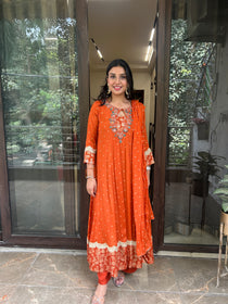 Mayurika Silk Anarkali