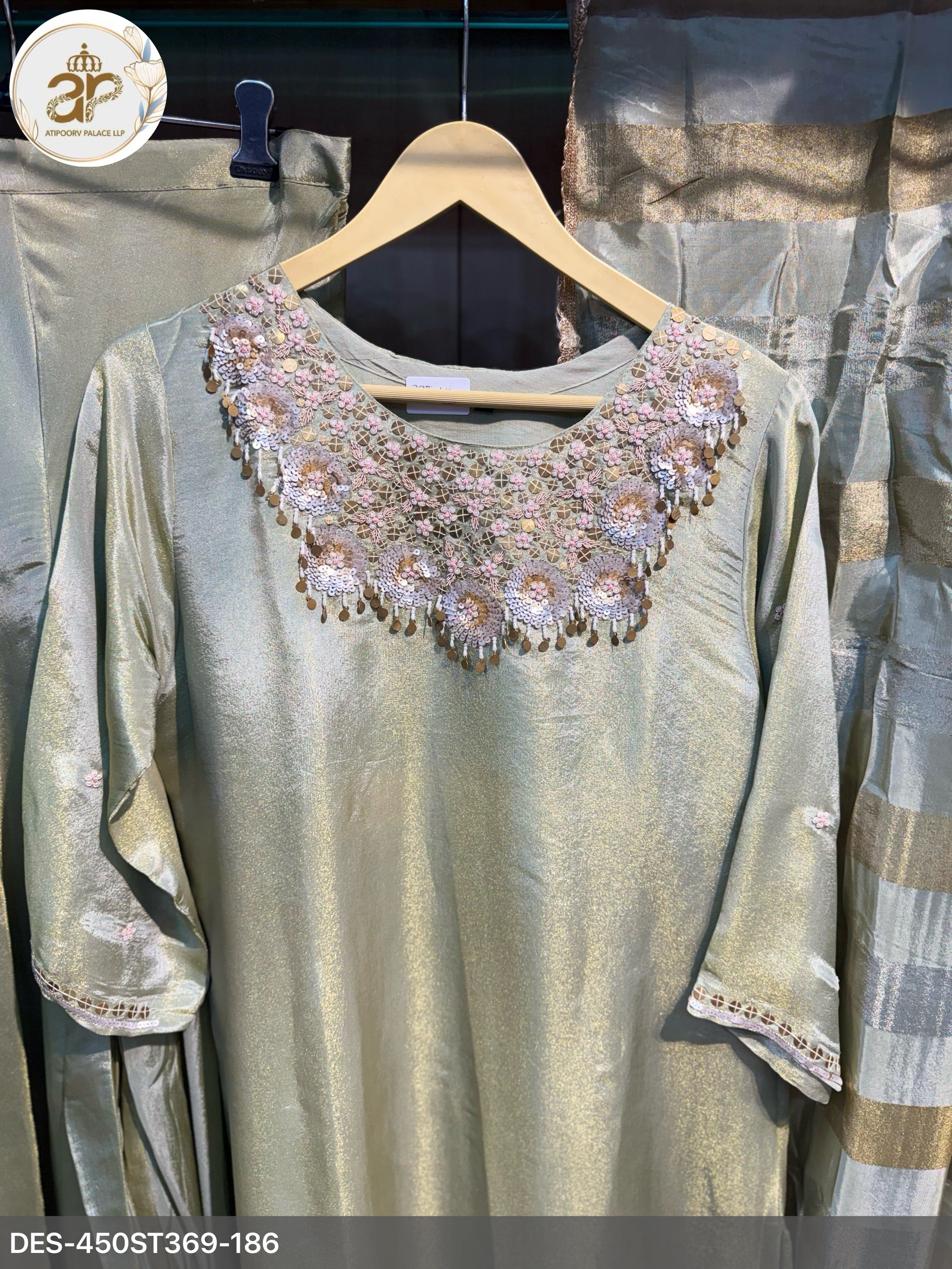 TISSUE SILK SHARARA