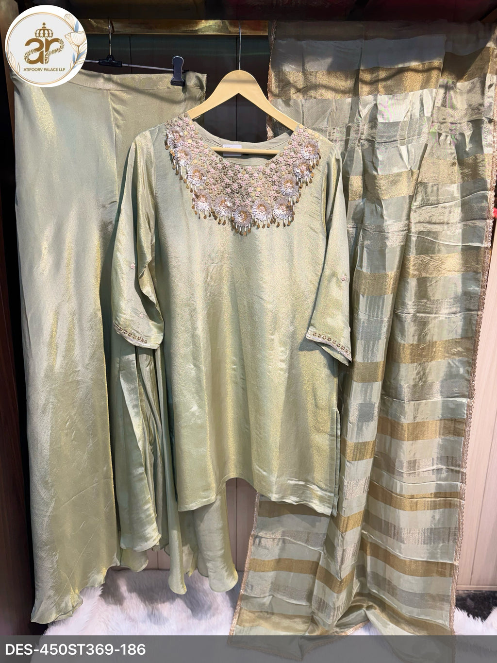 TISSUE SILK SHARARA