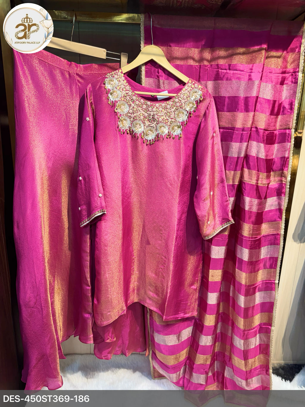 TISSUE SILK SHARARA