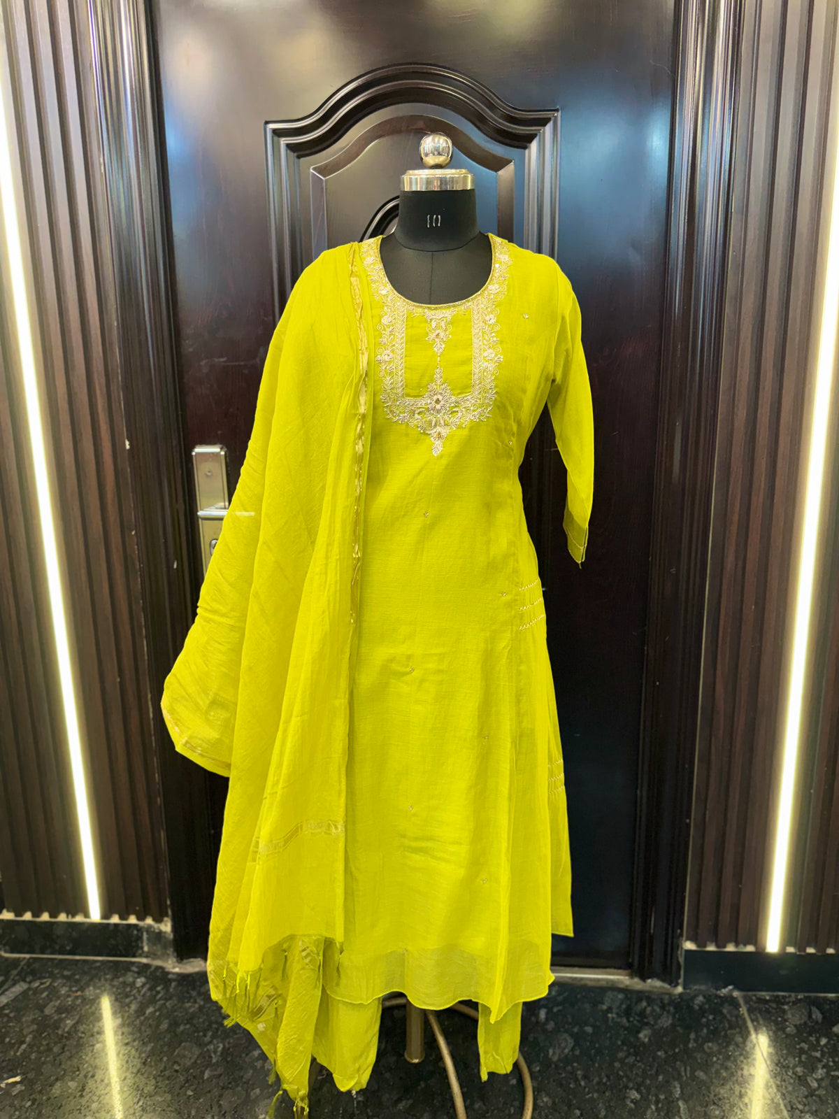 Zardosi Work Anarkali Suit