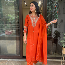 Sunerhi Silk Suit