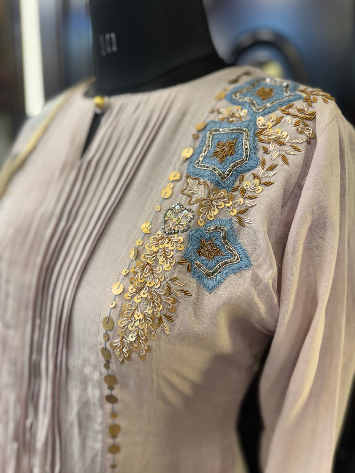 Rich Handwork Anarkali Set