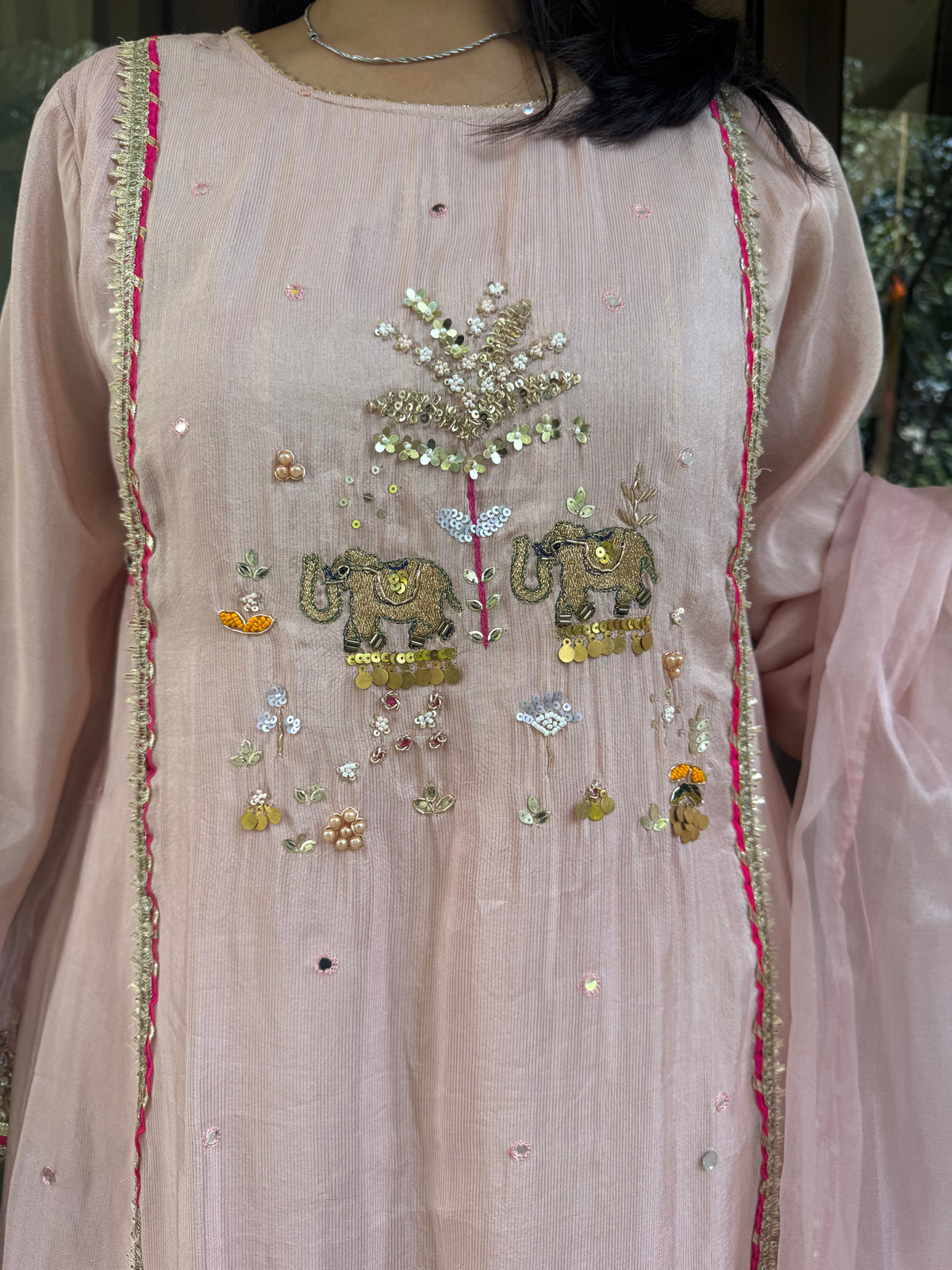 Pretty Pink Anarkali