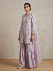 Lavender Pearl Sharara
