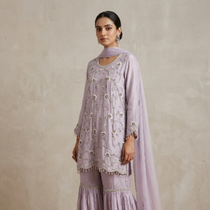 Lavender Pearl Sharara