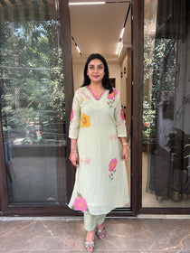 Hand-painted Pastel Suits