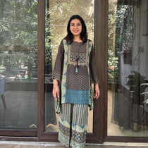 Black Ajrakh Co-ord