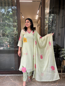 Hand-painted Pastel Suits