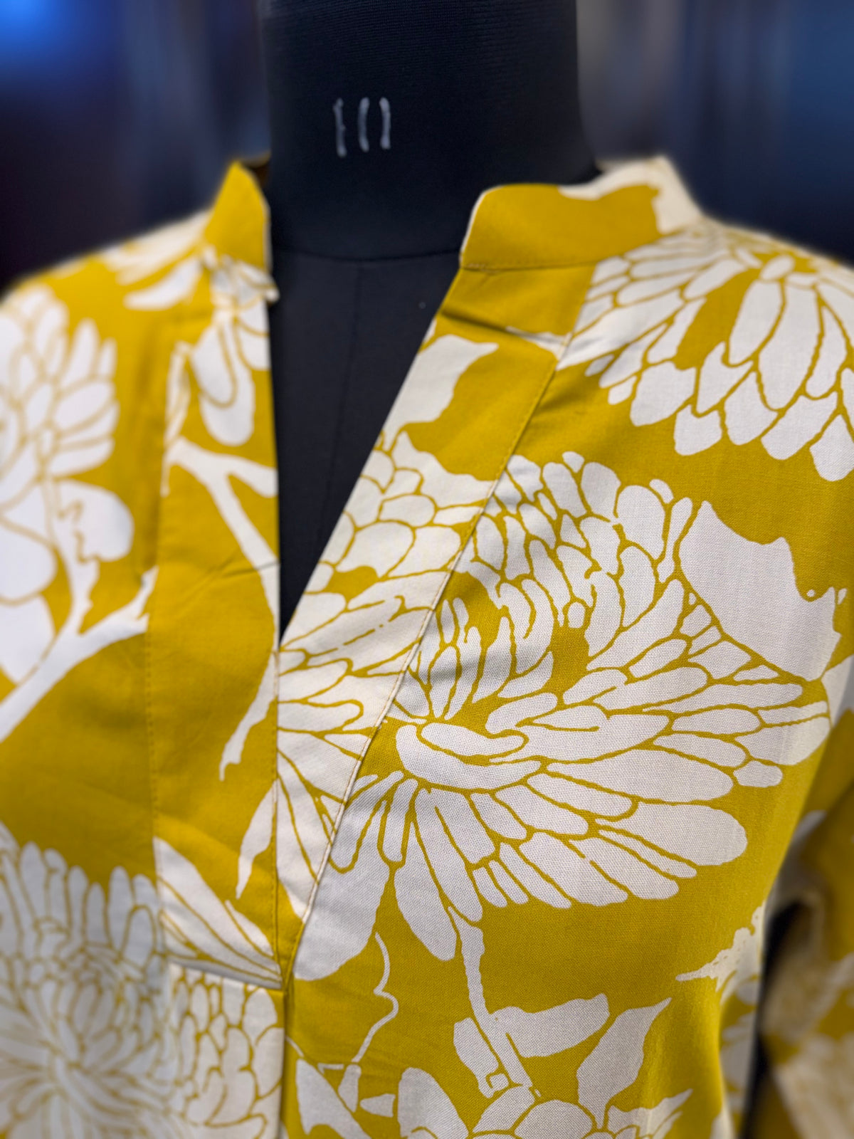 YELLOW ALINE COORDSET