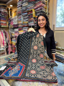 BLACK AJRAKH SHIRT