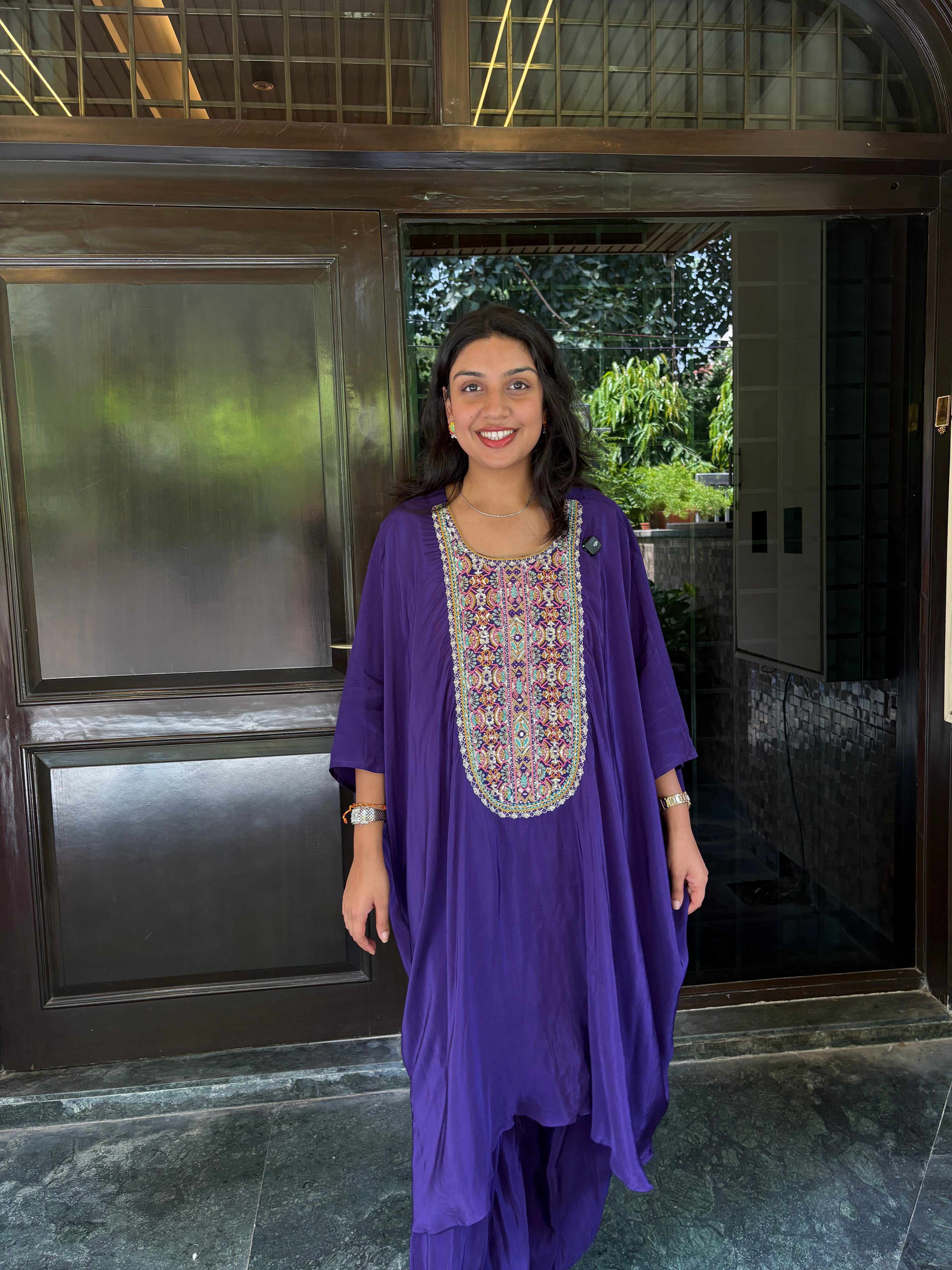 FLOWY KAFTAN COORD