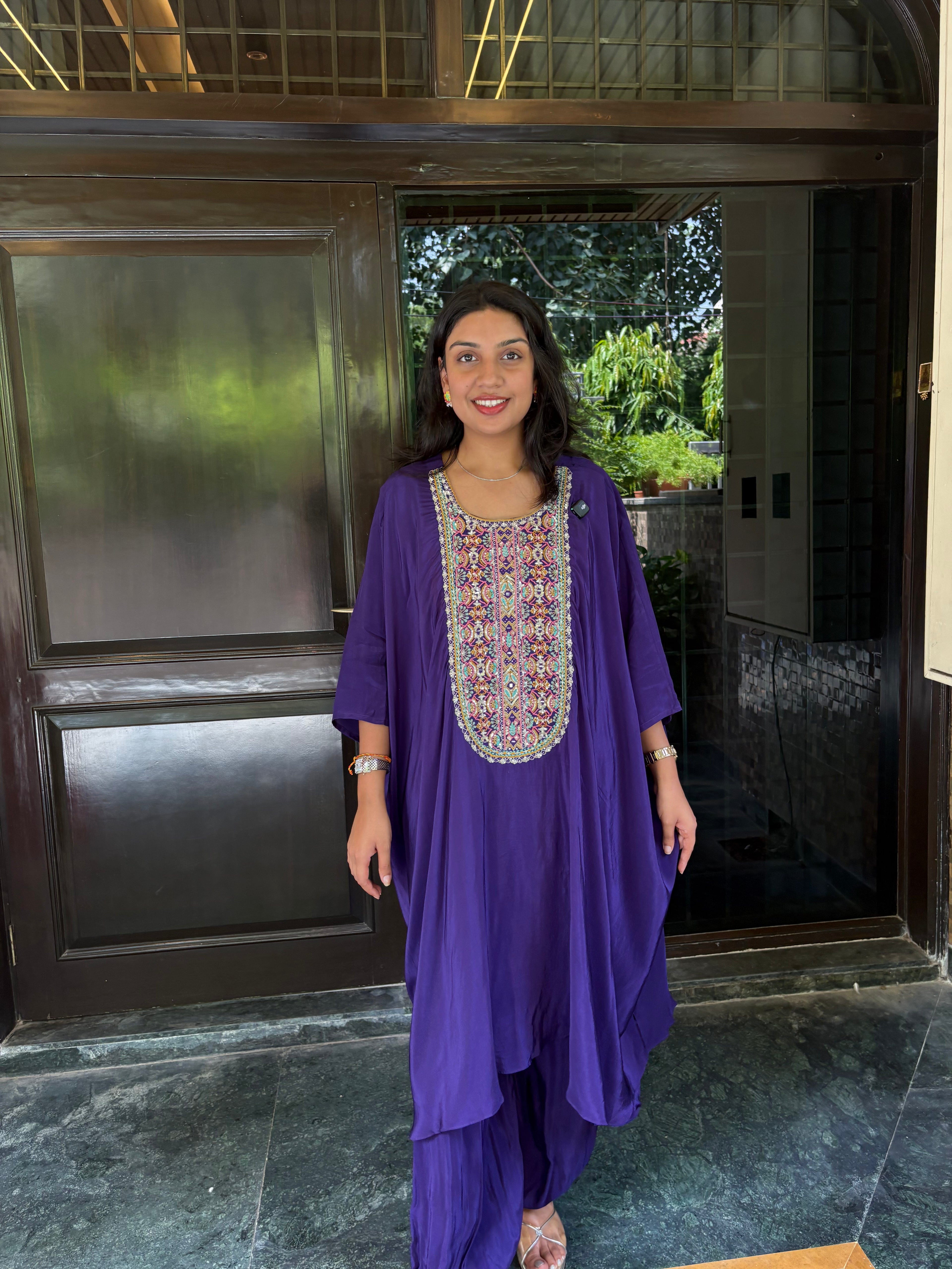 FLOWY KAFTAN COORD