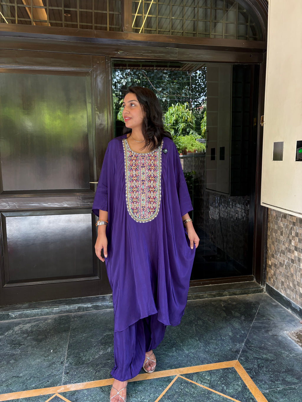 FLOWY KAFTAN COORD