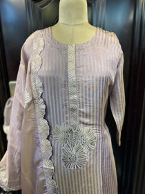 SHIMMER TISSUE SUIT SET