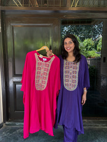FLOWY KAFTAN COORD