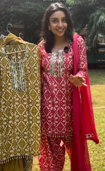 Ikkat Farshi Salwar