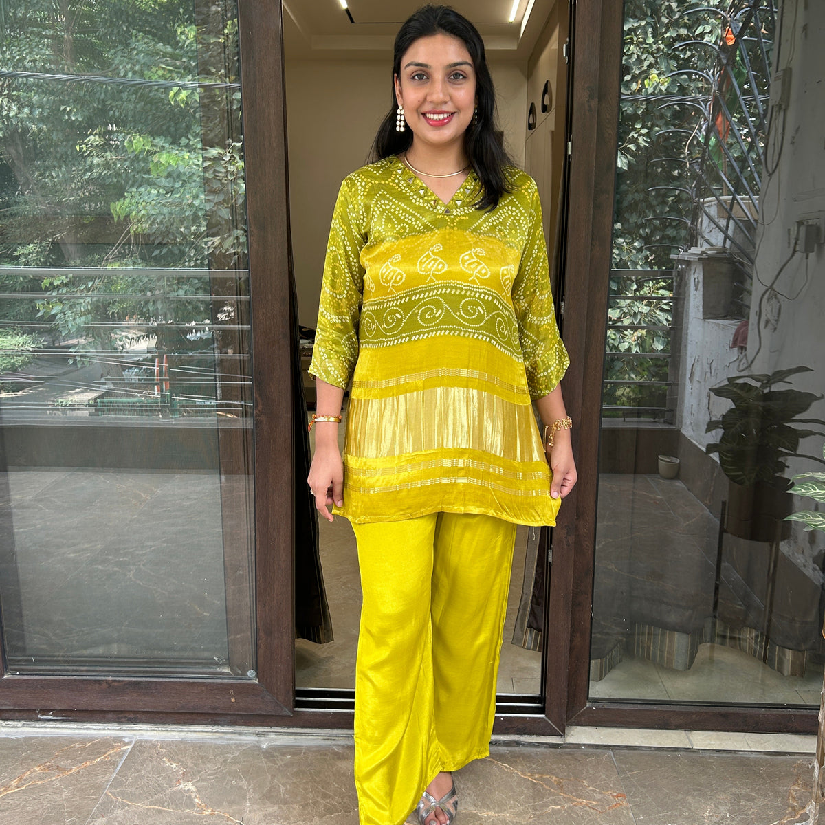 GAJJI SILK CO-ORD