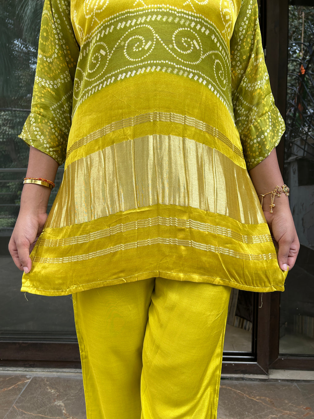 GAJJI SILK CO-ORD