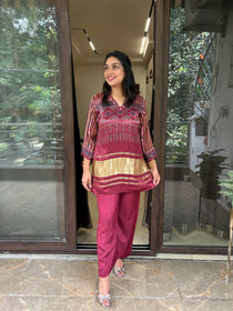 GAJJI SILK CO-ORD