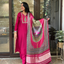 REGAL KURTA SET WITH GAJJI DUPPATA