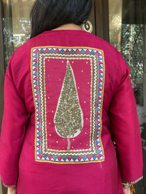 REGAL KURTA SET WITH GAJJI DUPPATA