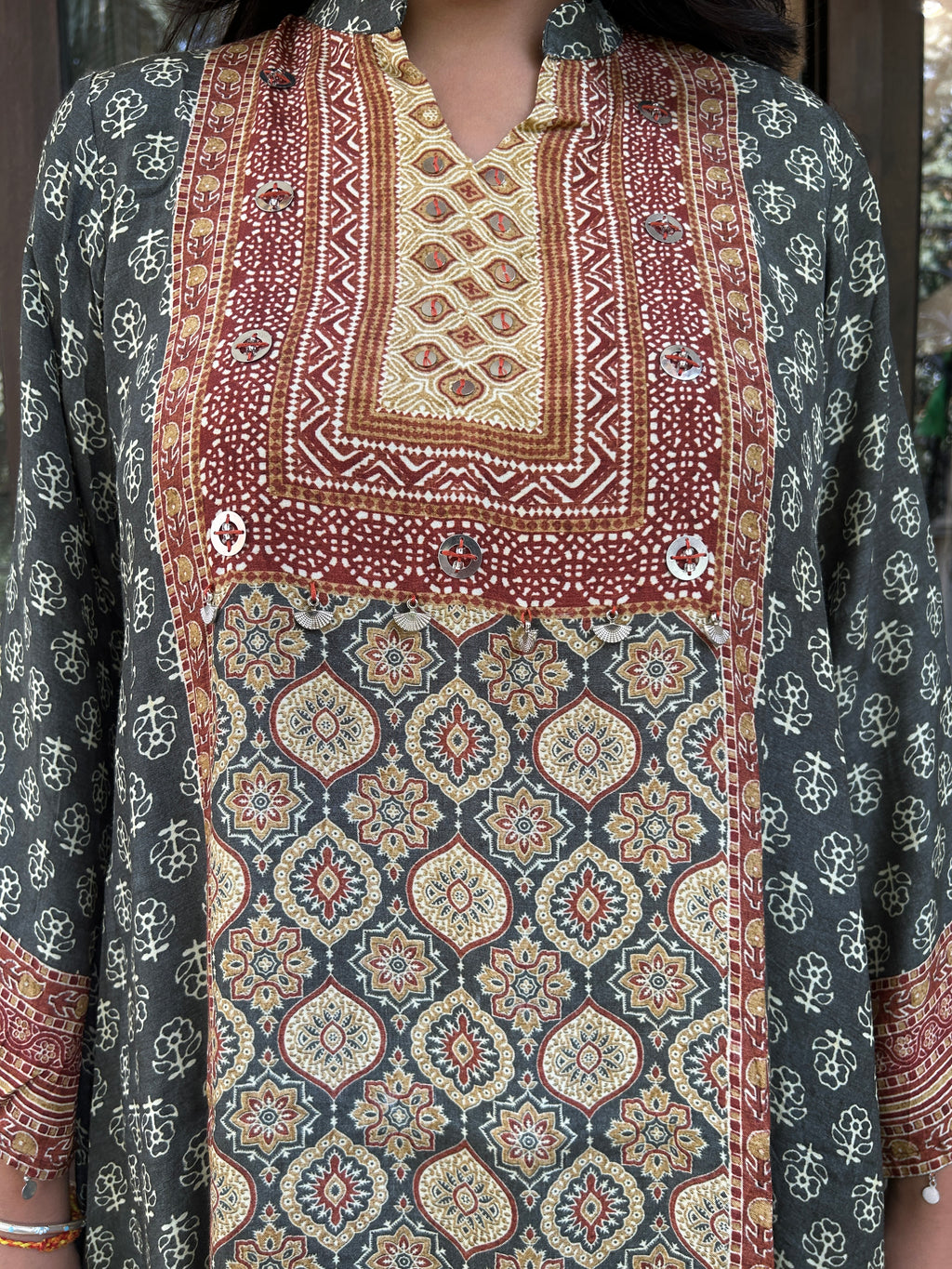 Trendy Ajrakh Co-ord