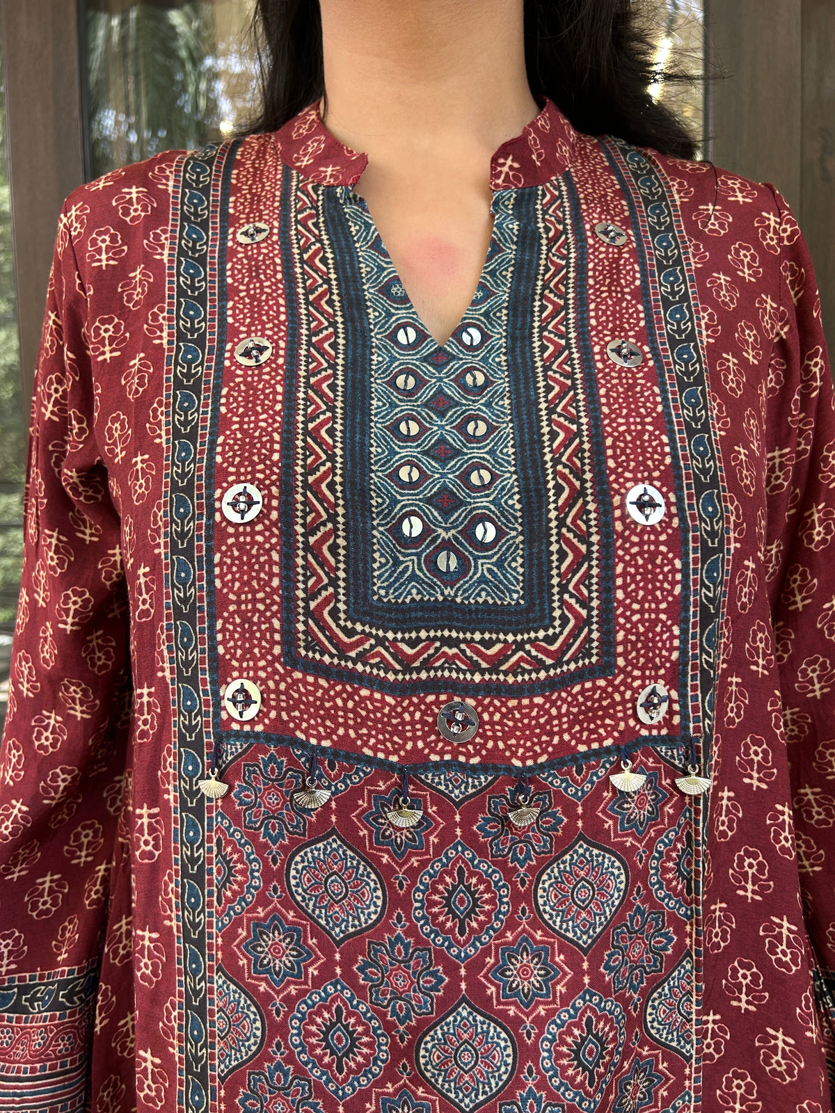 Trendy Ajrakh Co-ord