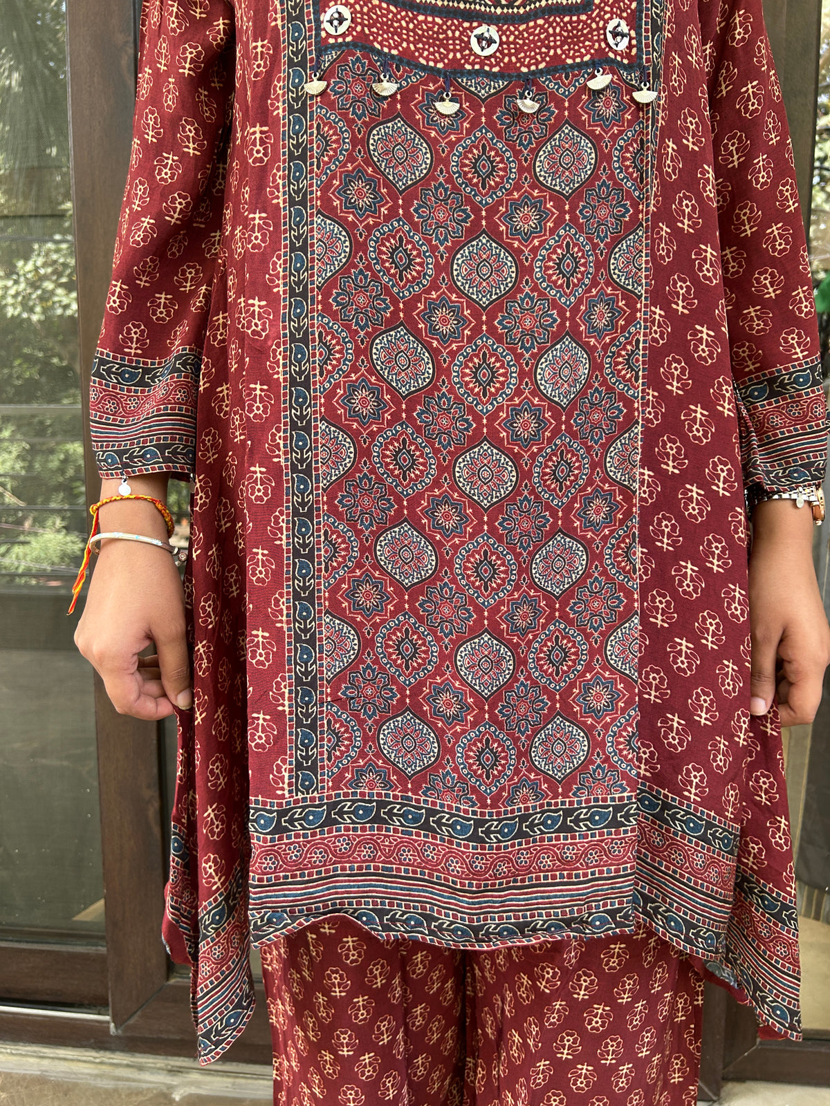 Trendy Ajrakh Co-ord