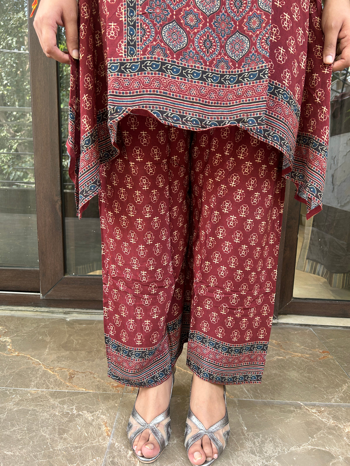 Trendy Ajrakh Co-ord