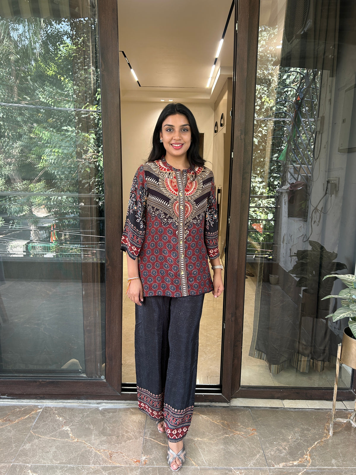 Mehroon AJRAKH COORD