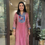 CHERRY RED KURTA PANT SET