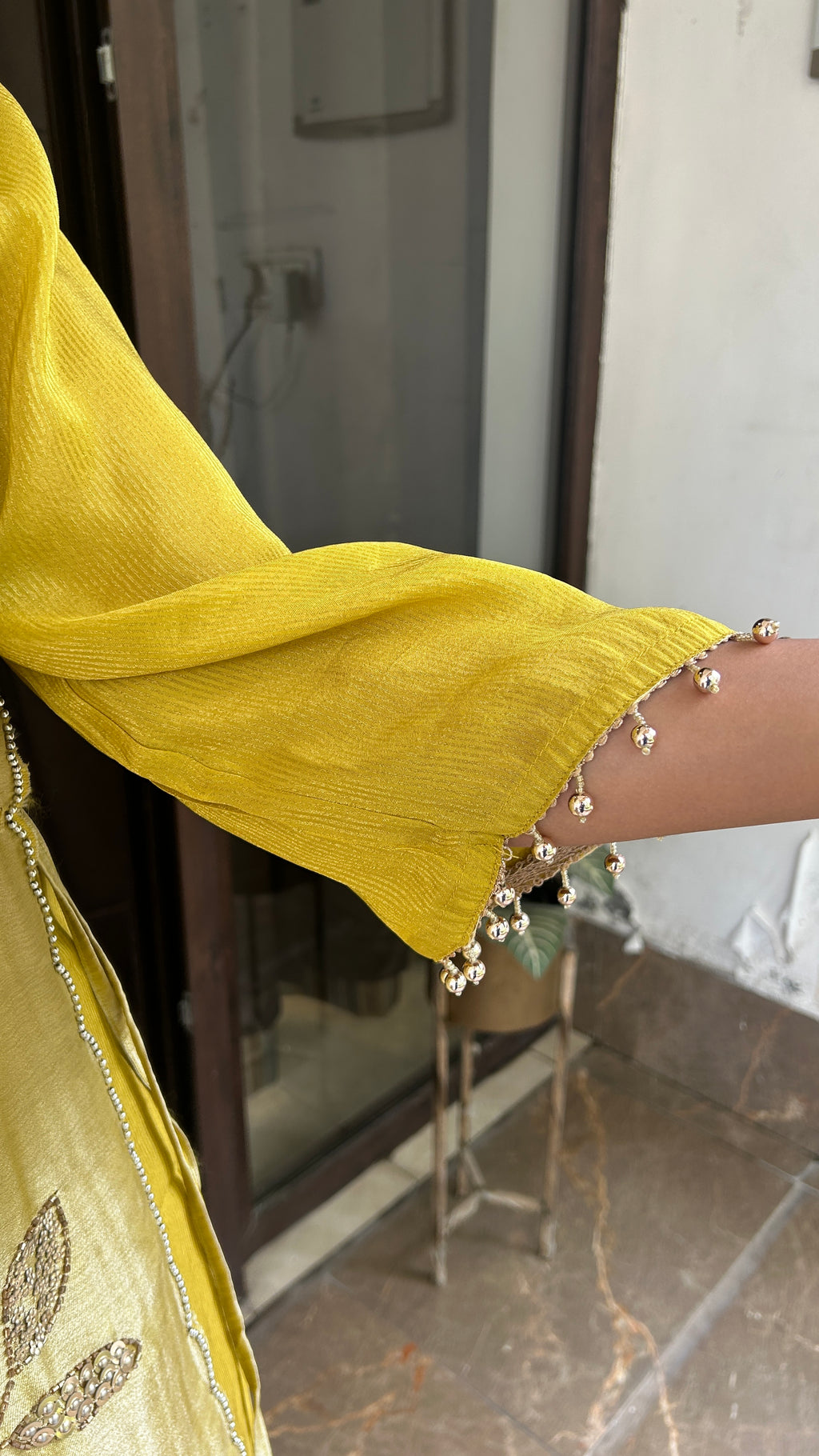 Embroidery Co-ord with Flap