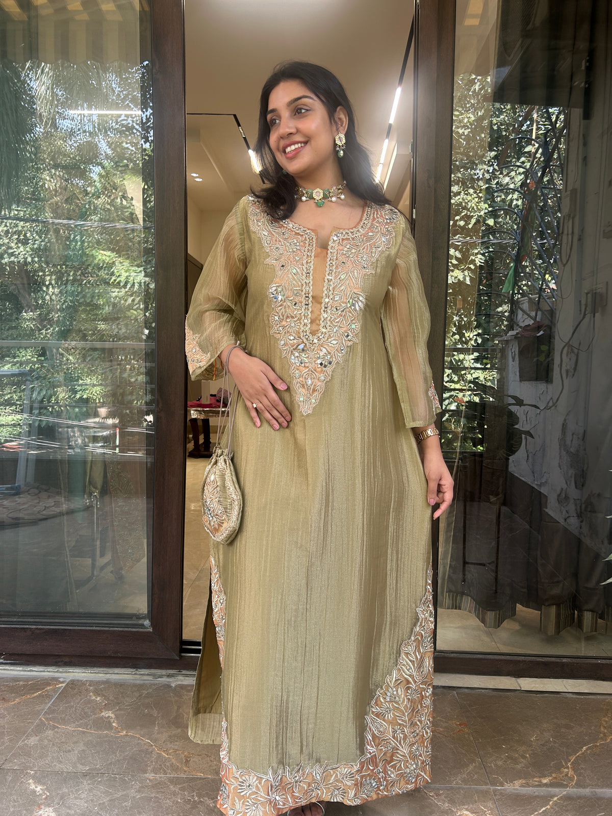 Firan Kurta Set