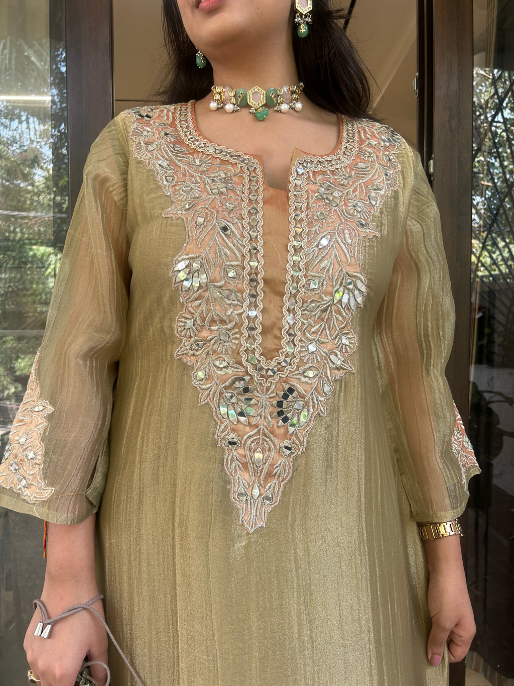 Firan Kurta Set