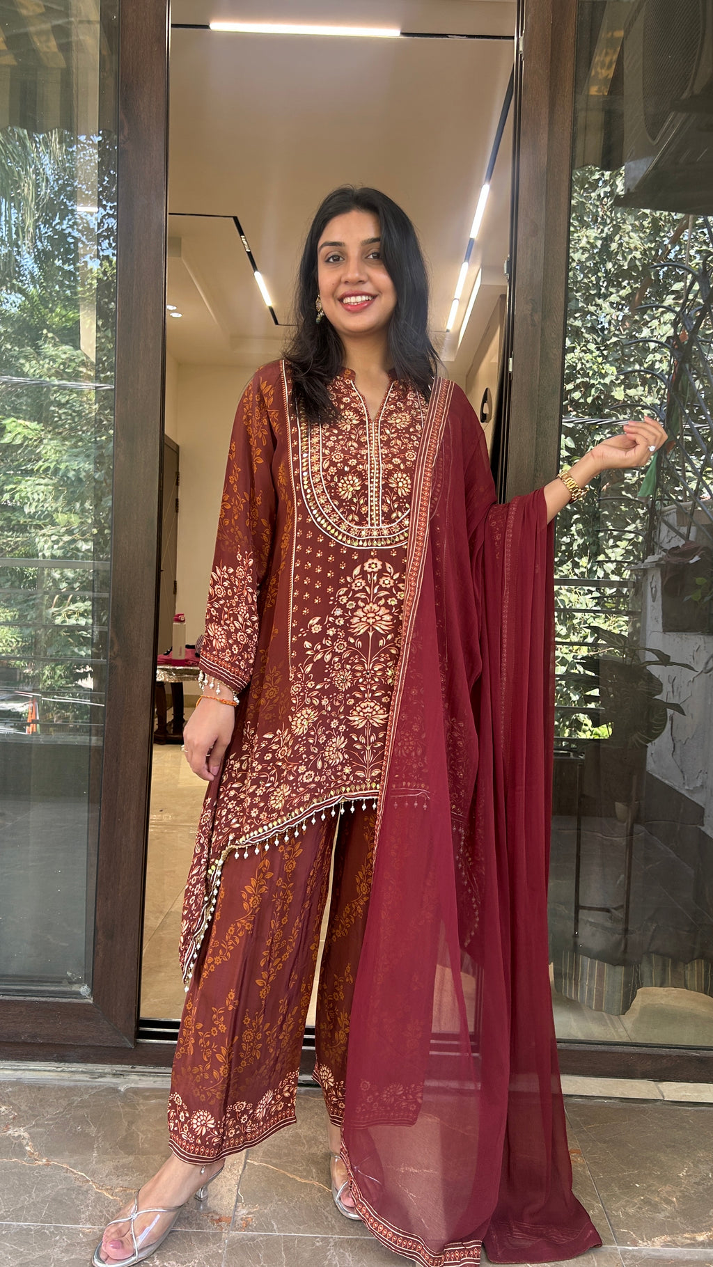 SITARA C CUT SUIT SET
