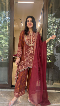 SITARA C CUT SUIT SET
