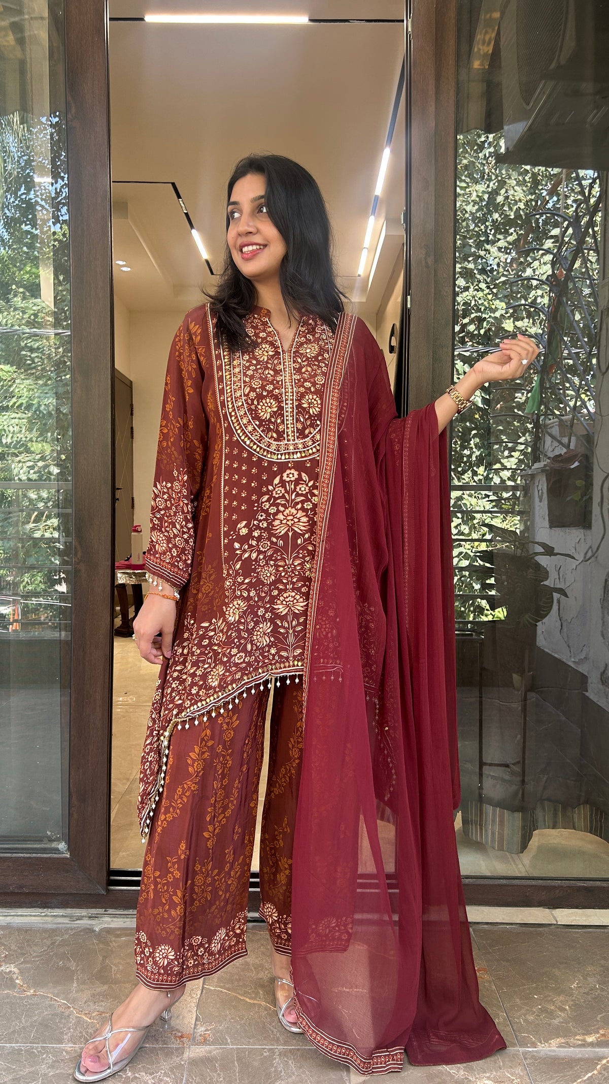 SITARA C CUT SUIT SET