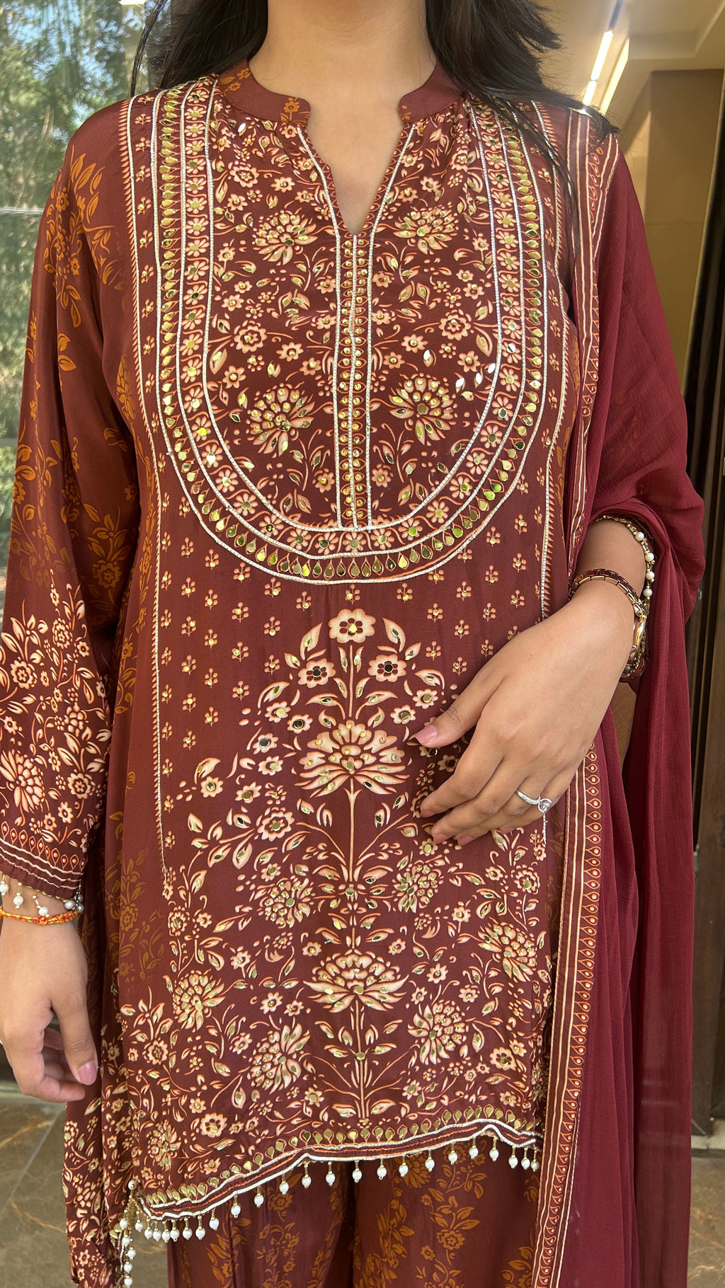 SITARA C CUT SUIT SET