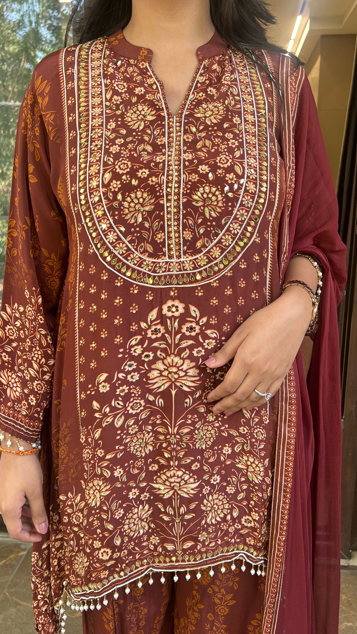 SITARA C CUT SUIT SET